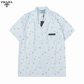 Picture of Prada Shirt Short _SKUPradaM-3XLQ7322556
